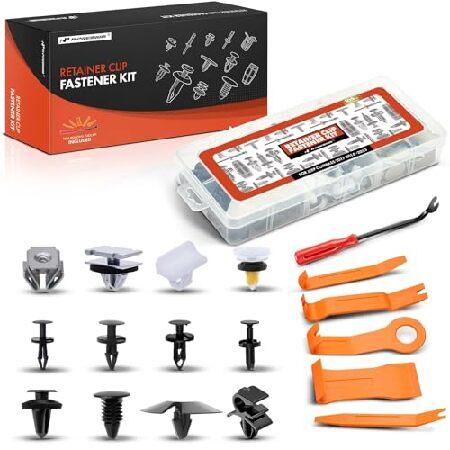 並行輸入 A-Premium バンパートリムパネルフェンダーリテーナークリップ 105個 Jeep ...