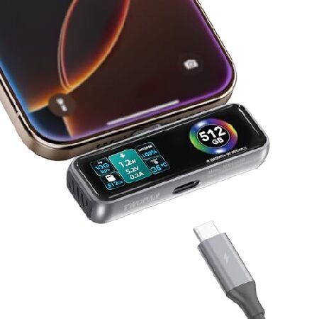 並行輸入 TWOPAN 磁気ポータブル iPhone SSD ProRes 4K 60fps ビデオ...