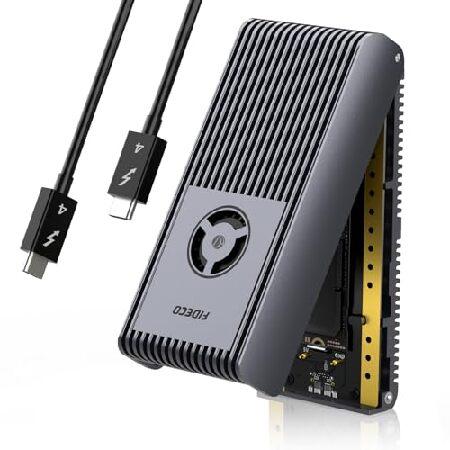 並行輸入 FIDECO 40Gbps M.2 NVMeエンクロージャ M.2 SSD 外付けケース ...