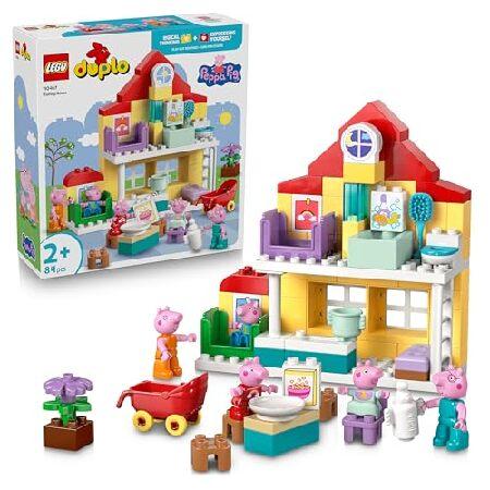 【並行輸入】レゴ(LEGO) デュプロ ペッパピッグ ベビーとあそぼう！ペッパピッグのみんなのおうち...