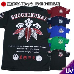 【ネコポス便対応品】和柄クールドライ冷感Ｔシャツ「SHOCHIKUBAI」