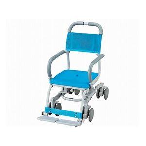 ウチヱ シャワーラク 4輪自在 穴無しシート ／SWR-131