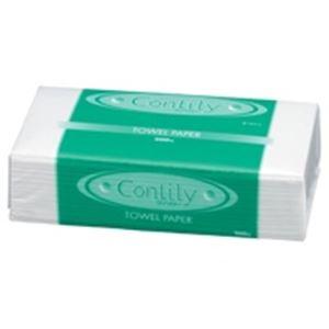 （業務用80セット）紺屋製紙 ペーパータオル ソフトコンリリー 1個