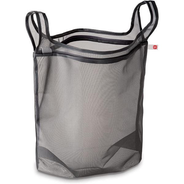 洗濯ネット ランドリーネット 約縦45×横40×底マチ16cm 持ち手の長さ含む L 1枚入 ダイヤ...