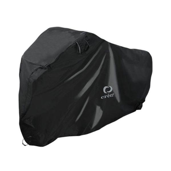 ライズクリエイション creer 自転車カバー 大人用 確かな撥水性と耐久性 ブラック C017-B...