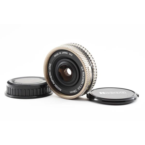 /美品・完動品/ RICOH XR RIKENON 28mm F3.5 リコー レンズ リケノン ペ...