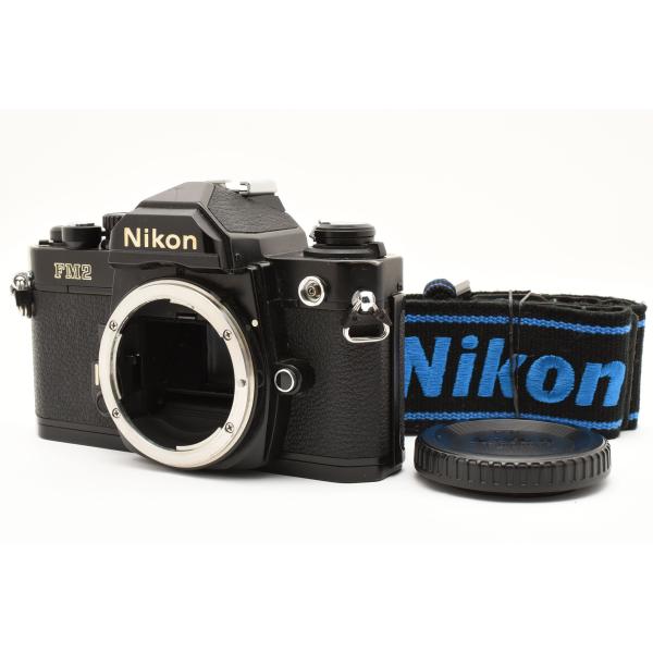 /美品・完動品/ Nikon FM2N ブラック ニコン NEW FM2 FM 2 フィルムカメラ ...