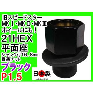 ミック 平面座ナット ブラック 貫通 旧 SSR...の商品画像