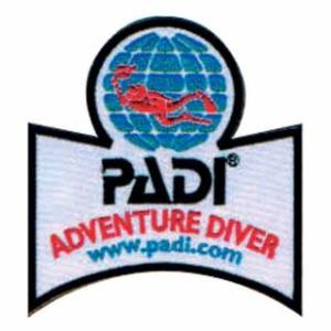 [ PADI ] パディジャパン アドベンチャー・ダイバー・ワッペン 21004