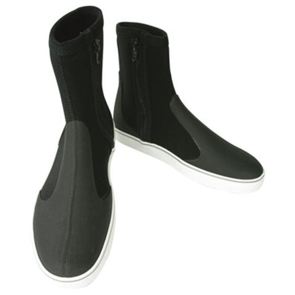 mic21オリジナル ファスナー付マリンブーツ