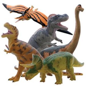 [ フェバリット ] DINOSAUR ダイナソー ビニールモデル人気恐竜5体セット(FD302-3...