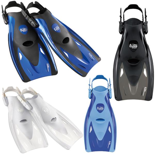 【tusa sports】　UF21 スノーケリング用フィン [ブラック]【02P20Sep19】
