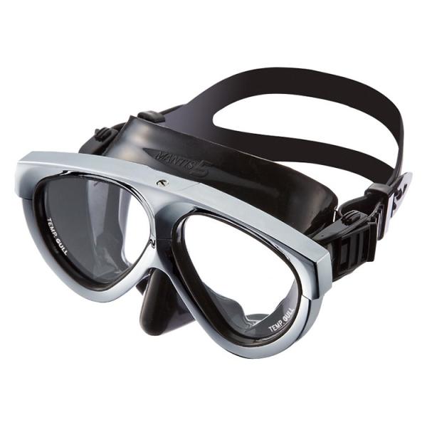 [ GULL ] ガル GM-1037 マンティス5ブラックシリコン（メタリックシルバー）