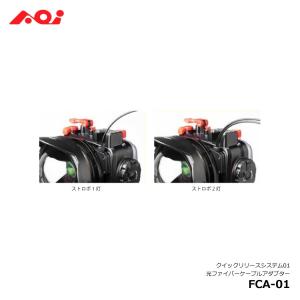[ AOI ] クイックリリースシステム01対応 光ケーブルアダプター FCA-01 TGシリーズ用｜エムアイシー21