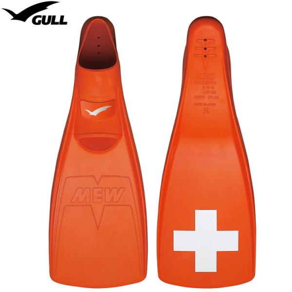 [ GULL ] セイフミューフィン ＳＡＦＥ MEW FIN フルフットフィン [ ダイビング用フ...