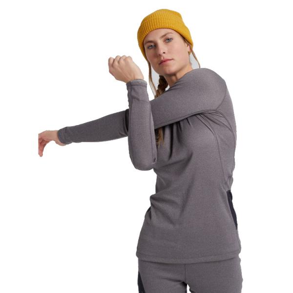 [ Burton ] バートン ウィメンズ ak ベイカー Power Wool ベースレイヤー ク...