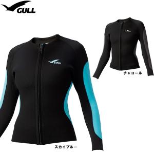 2023 [ GULL ] ガル 2.5mmジャージジャケット ウィメンズ GW-6664A JERSEY JACKET GW6664A｜mic21