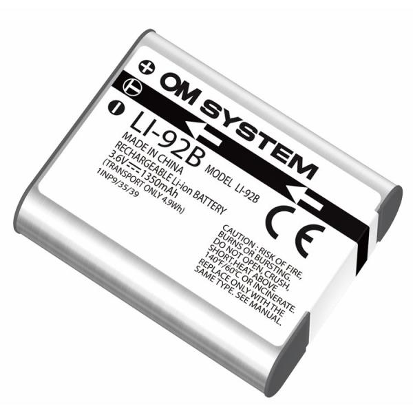 [ OM SYSTEM ] OMシステム リチウムイオン充電池 LI-92B オリンパス