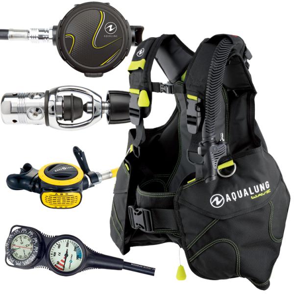 [ AQUALUNG ] アクアラング ウェーブ AQUALUNG WAVE BC + レギュ カリ...