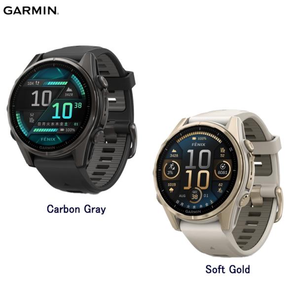 [ GARMIN ] ガーミン fenix 8 Sapphire AMOLED 43mm 010-0...