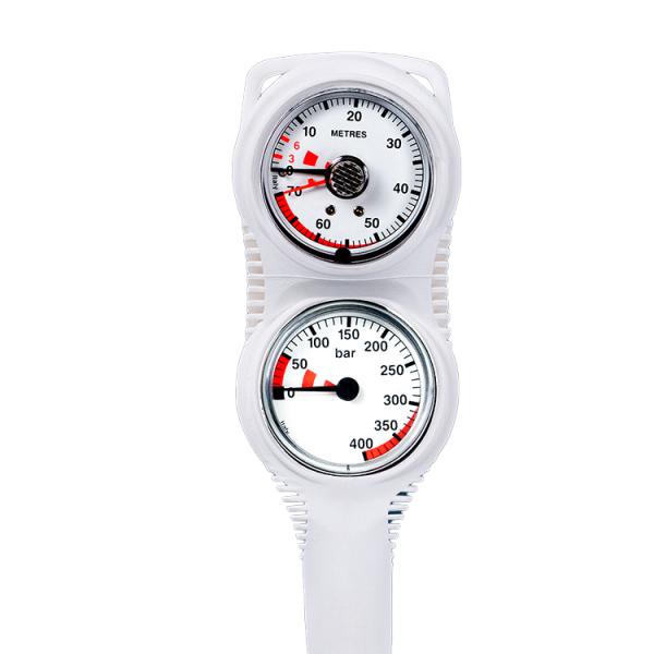 [ TERMO ] 残圧計+水深計 2連ゲージ COMBO2 DEPTH