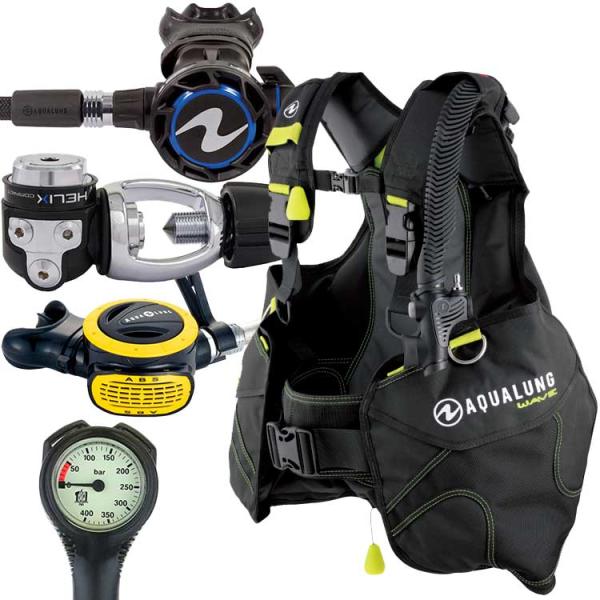 [ アクアラング ] ウェーブ AQUALUNG WAVE BC + ヘリックスコンパクト レギュレ...