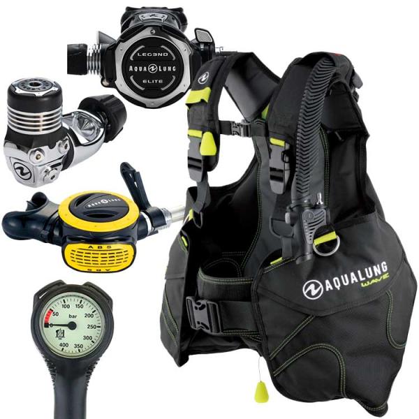 [ アクアラング ] ウェーブ AQUALUNG WAVE BC + レジェンド ELITE レギュ...