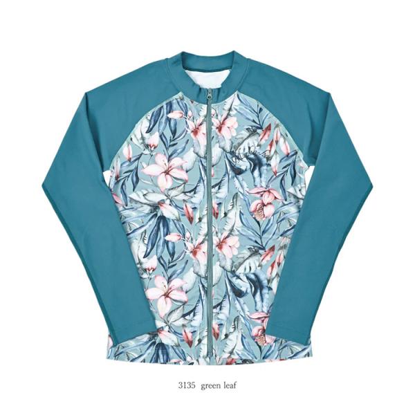 [ MAKA-HOU ] 前ZIPラッシュガード / Zip Rash Guard 11W12