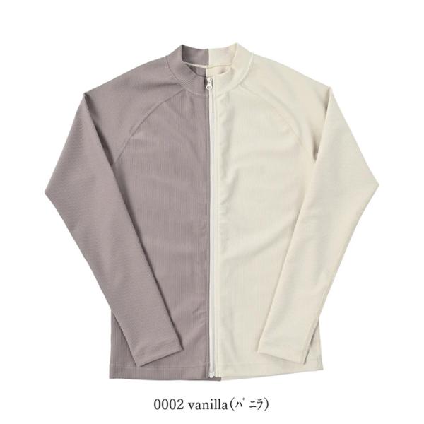 [ MAKA-HOU ] 前ZIPリブラッシュガード / Rib Zip Rash Guard 11...