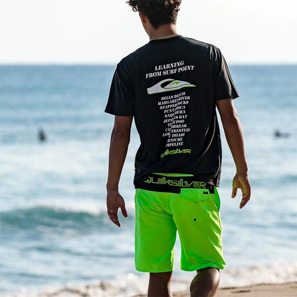 [ QuikSilver ] ICON OF SURF 26 SS メンズ半袖Tシャツ UPF50+...