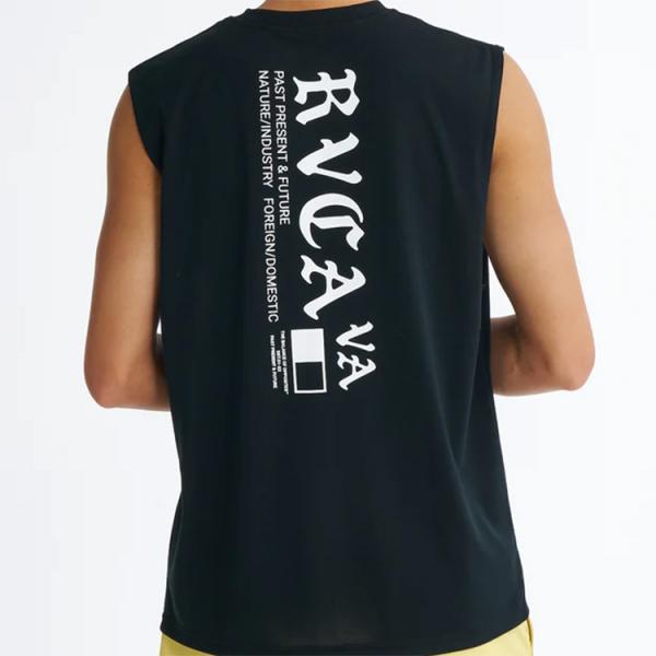 [ RVCA ] メンズ OE STARIGHT SFTT サーフタンクトップ BG04A859