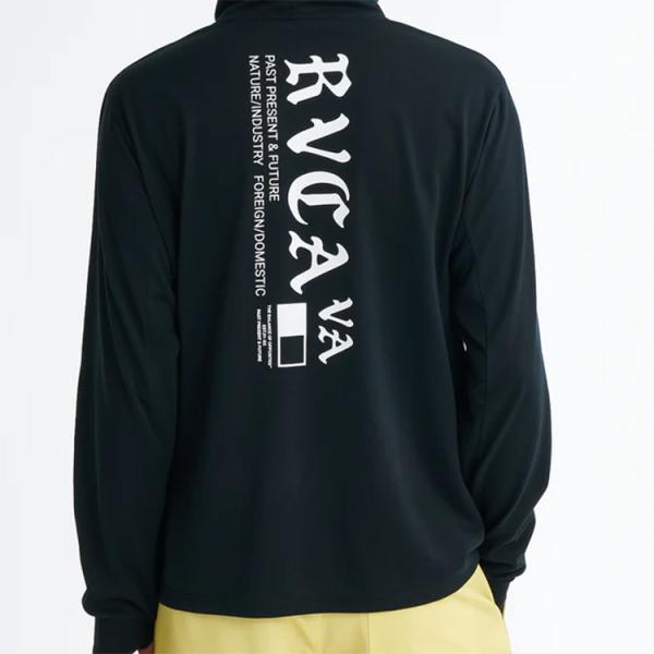 [ RVCA ] メンズ OE STARIGHT SFHD 長袖サーフTシャツ BG04A862