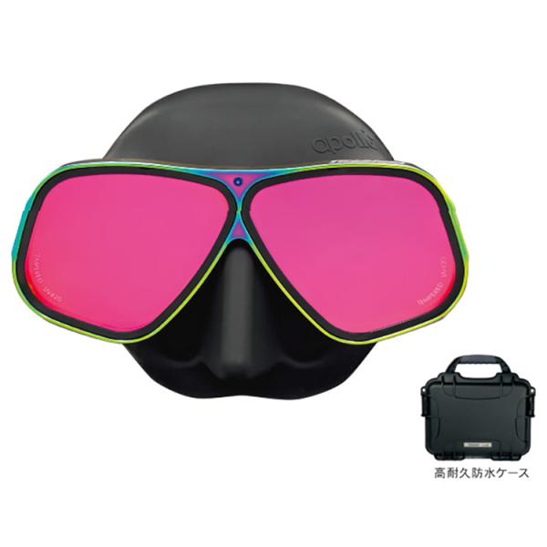 [ 日本潜水機（アポロ） ] アポロスポーツ バイオメタルマスク チタン プリズマラックス apol...
