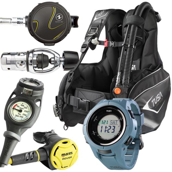 [ TUSA ] BC0103B + カリプソ + ダイブコンピュータ ( IQ1203 ) 重器材...