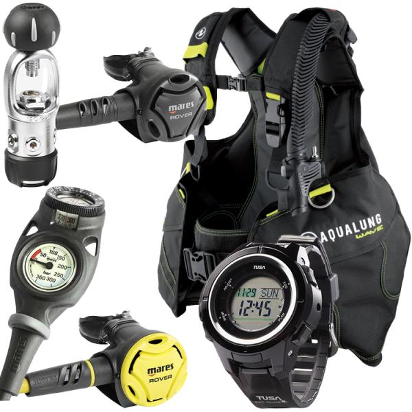 [ アクアラング ] ウェーブ AQUALUNG WAVE BC + レギュ ROVER 2S + ...