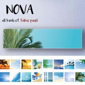 アートパネル 海 おしゃれ 壁掛け 絵 北欧 ファブリックパネル ヤシの