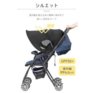 ベビーカー 日よけ サンシェード UVカット ...の詳細画像2