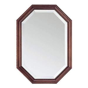 塩川光明堂 ミラー DB ダークブラウン W35xD2.5xH50cm