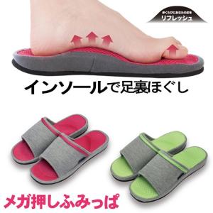 メガ押しふみっぱ 健康サンダル レディース 室内 効果 おしゃれ オフィス スリッパ すりっぱ 足裏 ほぐし 口コミ Nks1484 0 美容と健康のミセルyahoo 店 通販 Yahoo ショッピング