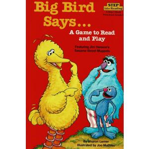 Big Bird Says...: A Game to Read and Play / Sharon_Lerner　中古　単行本｜michikusa-store