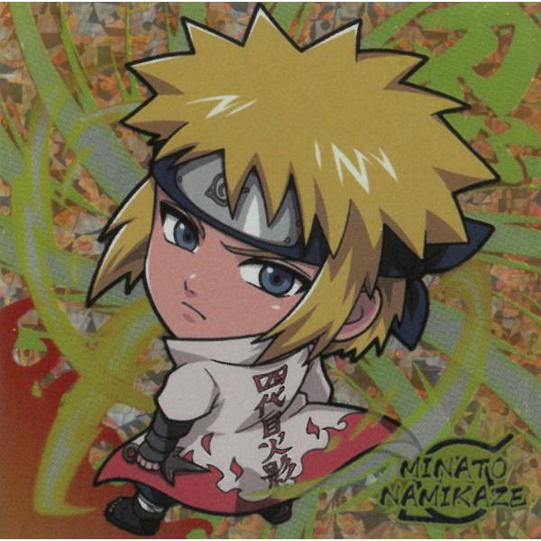 にふぉるめーしょん NARUTOナルト疾風伝 忍界シールウエハース vol.1 忍界1-35 波風ミ...