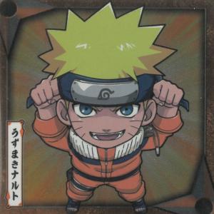 うずまきナルト疾風伝　シークレットレア にふぉるめーしょん NARUTO ナルト 疾風伝 忍界シールウエハース vol.4