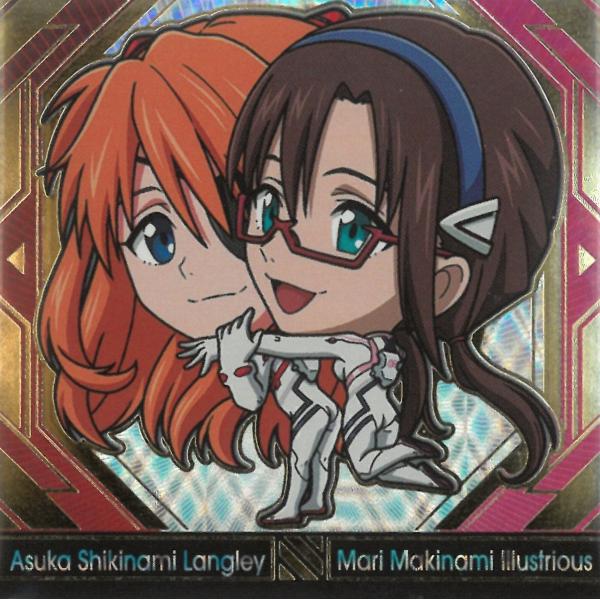 にふぉるめーしょん ヱヴァンゲリヲン新劇場版 vol.1 EVA1-29 アスカ＆マリ SSR スペ...