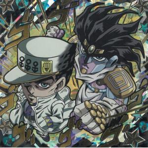 ジョジョの奇妙な冒険 キューティーフィギュアマスコット 空条承太郎 花京院典明 ジョジョの奇妙な冒険 花京院典明 空条承太郎 ちみっともぬい