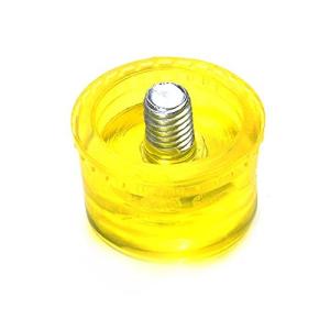 Utoolmart  ゴム槌 ラバーハンマー コンビハンマ 交換ヘッド ゴムハンマー 2個入り ネジスレッド10mm 直径40mm