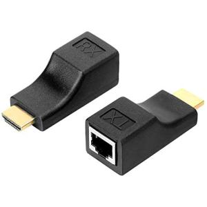 FsGrg HDMIエクステンダー HDMI to RJ45 HDMI延長器 HDMI送受信機