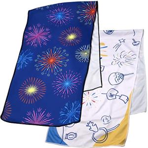 Eono 冷却タオル クールタオル 夏祭り限定 熱中症対策 ひんやり 冷感 UVカット 瞬間冷却タイプ アウトド