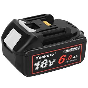 バッテリー マキタ 18V 6.0ah Yookoto