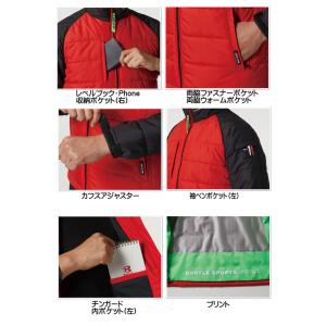 BURTLE バートル 軽防寒ジャケット 74...の詳細画像5