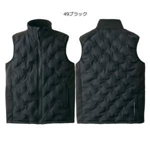 電熱ベスト 防寒着 クロダルマ シームレス防寒...の詳細画像3